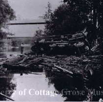 Wreck of the Old Slow and Easy on Mosby Creek