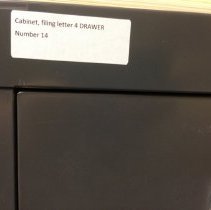 Cabinet, Filing