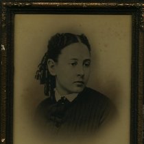 Framed photograph of Virginia E. Broomall