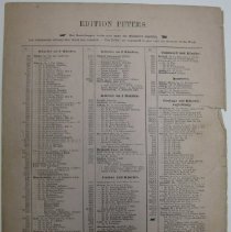 Back cover of sheet music