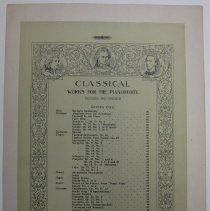 Sheet Music Valse in D Flat