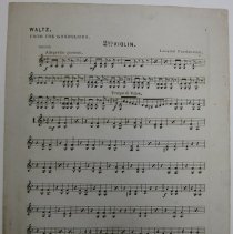 Sheet Music Waltz.  From the Gondoliers