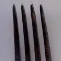 Silver dinner fork with cursive "P" engraved in handle