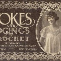 Pamphlet Yokes and Edgings in Crochet, cover