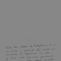 Writing on the back of the photograph