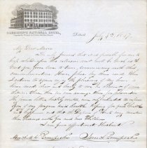 Journal to Anna Maria Pennypacker from Isaac A. Pennypacker, page 1