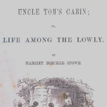 Book Uncle Tom's Cabin, Vol. II, title page