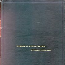 Pamphlet Vetoes by the Governor of Pennsylvania, 1905, cover