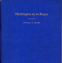 Book, Washington as an Angler, cover