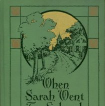 Book, When Sarah Went to School, cover