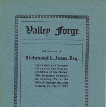 Address by Richmond L. Jones, Esq. delivered at a banquet