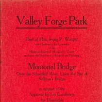 Valley Forge Park Memorial Bridge