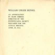 William Uhler Hensel