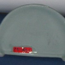 Bottom of vase decorated in white relief in the style of Wedgewood