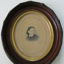 Framed photograph of Virginia E. B. Pennypacker