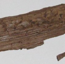 Wood fragment "From church at Stratford..."
