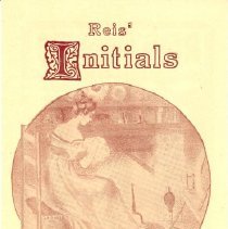 Advertisement Reis' Initials for Home Embroidery