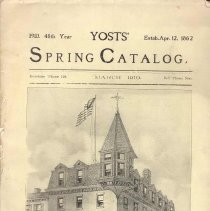 Yosts' Spring Catalog, cover
