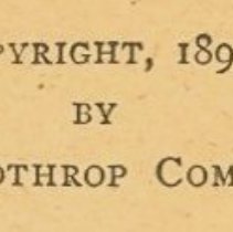 Book Young Folks' Story Book, copyright