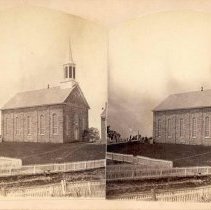 Stereograph of New Hanover Lutheran Church