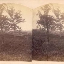 Stereograph of Leydich's burying ground, Frederick