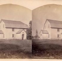 Stereograph of Old Augustus Lutheran Church