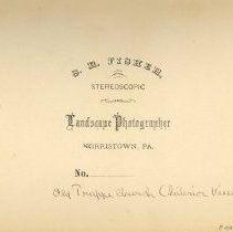 Caption on the the back of the stereograph