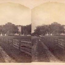 Stereograph of Episcopal Church at Evansburg