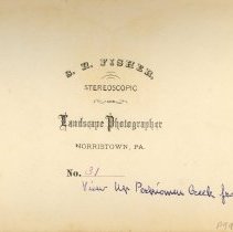 Caption on the the back of the stereograph