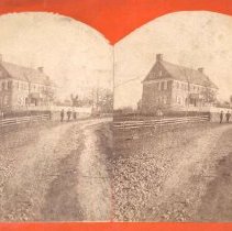 Stereograph of Hiester mansion
