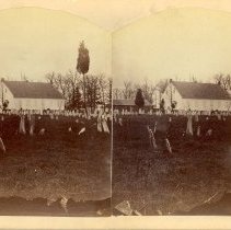 Stereograph of Lower Mennonite Church