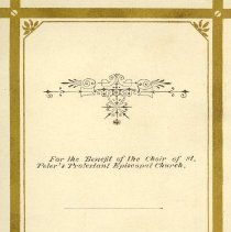 Playbill for A Capital Joke