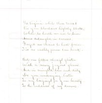 Poem, "Chains," to Virginia E. Broomall from Samuel W. Pennypacker, page 3