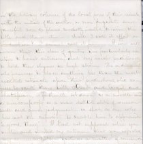Letter to Samuel W. Pennypacker from Singleton Ashenfelter, page 3