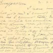 Postal card to Samuel W. Pennypacker from Thomas D. Grover