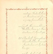 Manuscript Pedigree of the Family Pannebakker, page 12