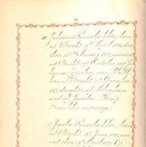 Manuscript Pedigree of the Family Pannebakker, page 14