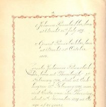 Manuscript Pedigree of the Family Pannebakker, page 16