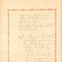 Manuscript Pedigree of the Family Pannebakker, page 4