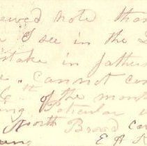 Postal card to Samuel W. Pennypacker from E. A. Kolp