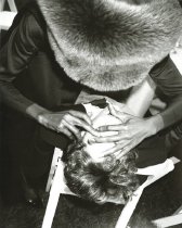 Grace Jones and Unidentified Man