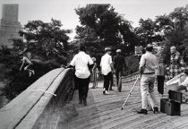 Central Park, NYC, 1969 (boy jumping off bridge) from portfolio "Joel Meyerowitz: The Early Works, 1964-1970" 1999