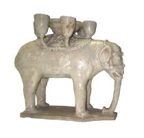 Candelabra in the form of an Elephant