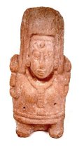 Rattle in the form of a Standing Female Figure