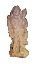 Standing Male Figure in Tribhanga Pose