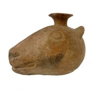Vessel in the Form of a Tapir Head