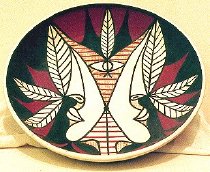 Double Masque aux Feuilles