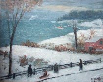 Untitled (View of the Hudson River Looking Towards New Jersey)