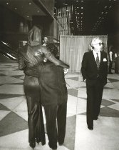 Azzedine Alia, Veronica Webb and Unidentified Man