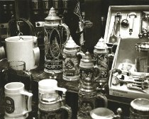 Window Display: Beer Steins